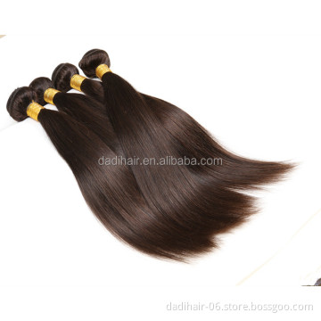 Wholesale cuticle aligned double drawn natural straight human hair weave extension